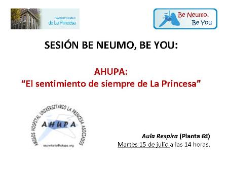 AHUPA EN LA SESION BE NEUMO, BE YOU