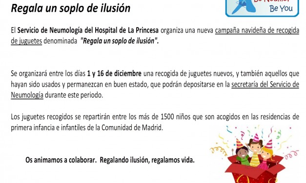 Regala un soplo de ilusión