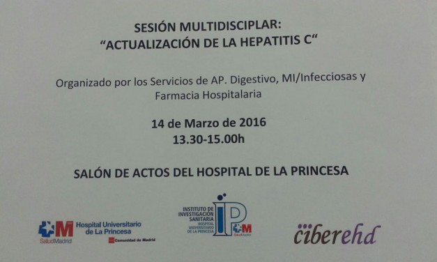 Sesión multidisciplinar – Actualización de la Hepatitis C