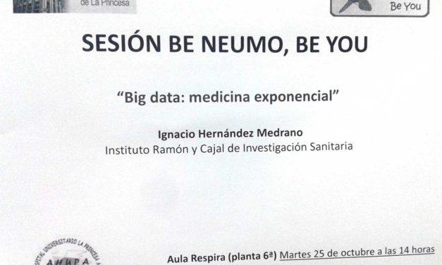 Sesión BE NEUMO, BE YOU – Big data: Medicina exponencial