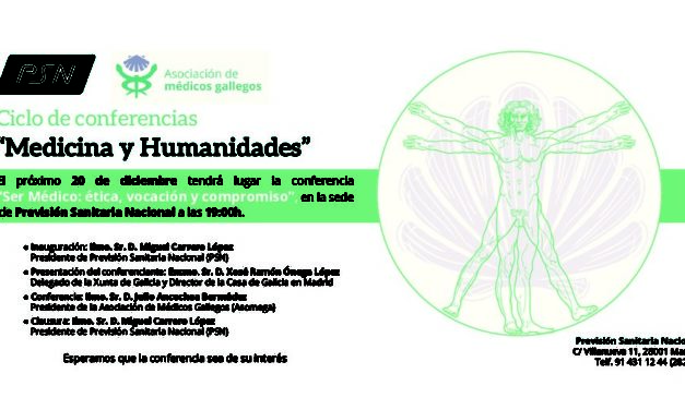 Conferencia 20 de Diciembre – “Medicina y Humanidades”