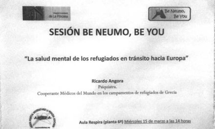 Sesión Be Neumo, Be You – La salud mental de los refugiados en tránsito hacia Europa