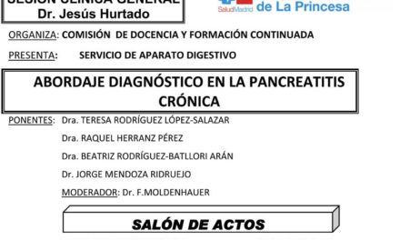 Sesión Clínica 7 de Abril – Abordaje Diagnóstico en la Pancreatitis Crónica