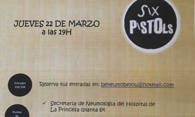 V Concierto Solidario con el Sáhara: Six Pistols – 22 Marzo –  Será espectacular, habrá sorpresas no te lo pierdas
