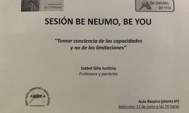 Sesión Be Neumo, Be You 13 de Junio – “Tomar conciencia de las capacidades y no de las limitaciones”