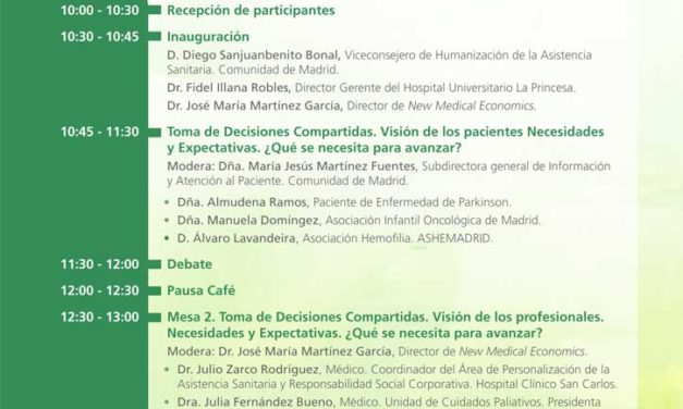 Jornada, 13 de Junio – “Toma de Decisiones Compartidas, ¿Cómo avanzar?”
