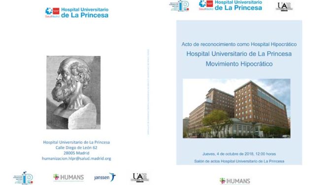 Acto de reconocimiento como Hospital Hipocrático