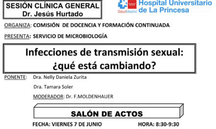 Sesión Clínica 7 de junio – Infecciones de transmisión sexual, ¿qué está cambiando?
