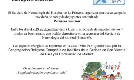 Campaña navideña de recogida de juguetes “Recupera sonrisas”