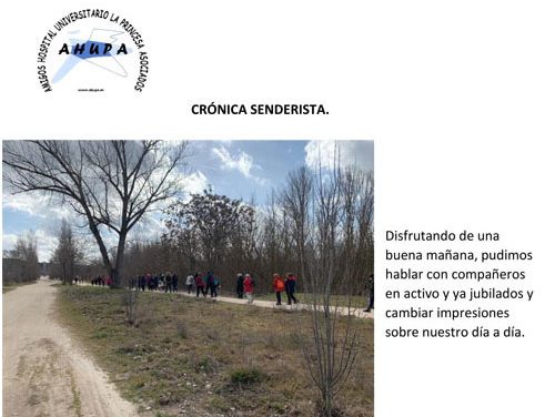 Crónica Anda Madrid – 13 Febrero – Montes del Pardo