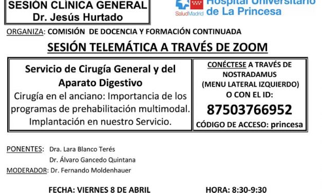 Sesión Clínica 22 de abril – Servicio de Dermatología – Dermatitis atópica, más allá de la piel