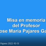 Funeral de nuestro compañero José María Pajares