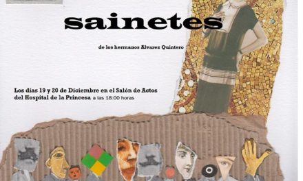 Sanando con Sainetes – 19 y 20 únicas representaciones