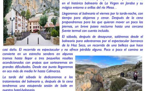 Salida fin de semana de Ahupa en Balneario de Jaraba – 19, 20 y 21 de Abril