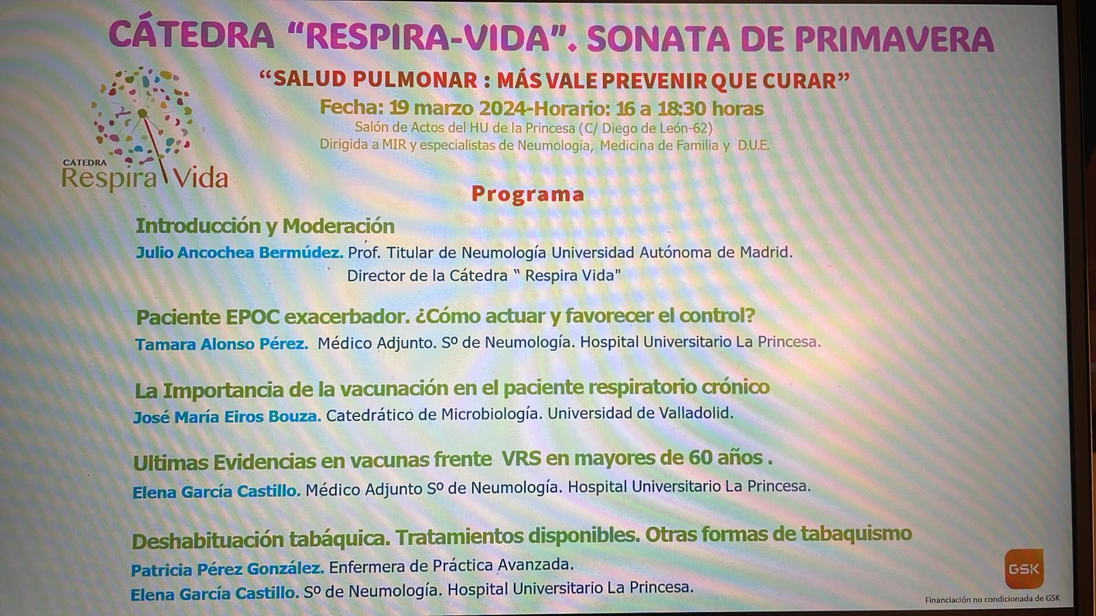 jornada cátedra respira vida