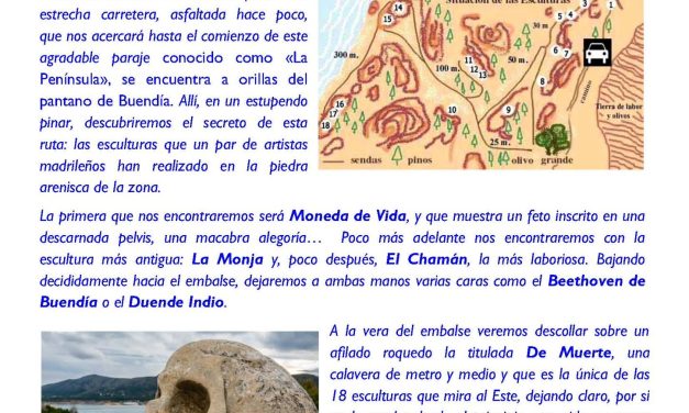 Salida senderista, Domingo 15 de diciembre 2024  “La ruta de las caras”