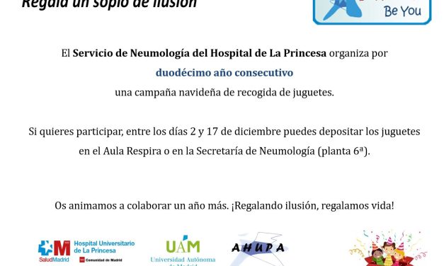 Campaña navideña de recogida de juguetes “regala un soplo de ilusión”