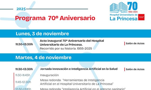 70º ANIVERSARIO DEL HOSPITAL UNIVERSITARIO DE LA PRINCESA